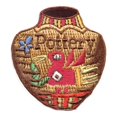 thumbnail image 1 of 12 pieces 2" Custom Activity Scouts Applique Fun Patches - Pottery Patch, 1 of 1
