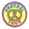 thumbnail image 1 of 12 pieces 2" Custom Activity Scouts Applique Fun Patches - Pretzel Tour Patch, 1 of 1