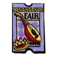 thumbnail image 1 of 12 pieces 2" Custom Activity Scouts Applique Fun Patches - Renaissance Fair Patch, 1 of 1