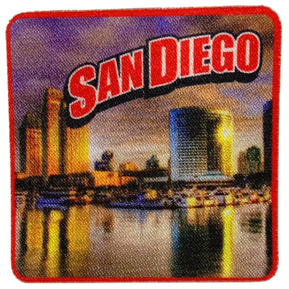 12 pieces 2" Custom Activity Scouts Applique Fun Patches - San Diego Patch