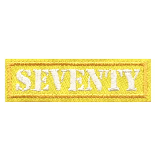 12 pieces 2" Custom Activity Scouts Applique Fun Patches - Seventy Miles Bar Patch