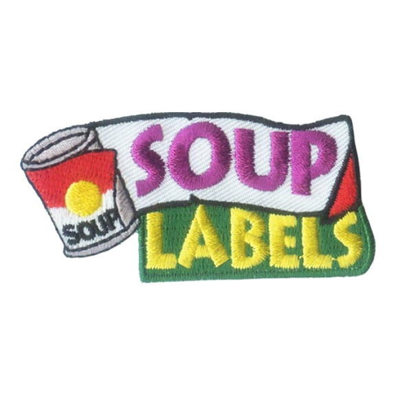 12 pieces 2" Custom Activity Scouts Applique Fun Patches - Soup Labels Patch