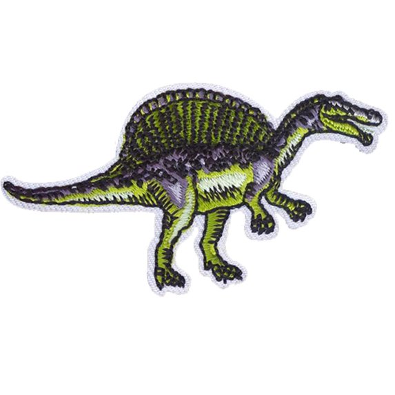 12 pieces 2" Custom Activity Scouts Applique Fun Patches - Spinosaurus Patch
