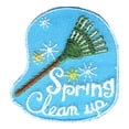 thumbnail image 1 of 12 pieces 2" Custom Activity Scouts Applique Fun Patches - Spring Clean Up (Rake) Patch, 1 of 1