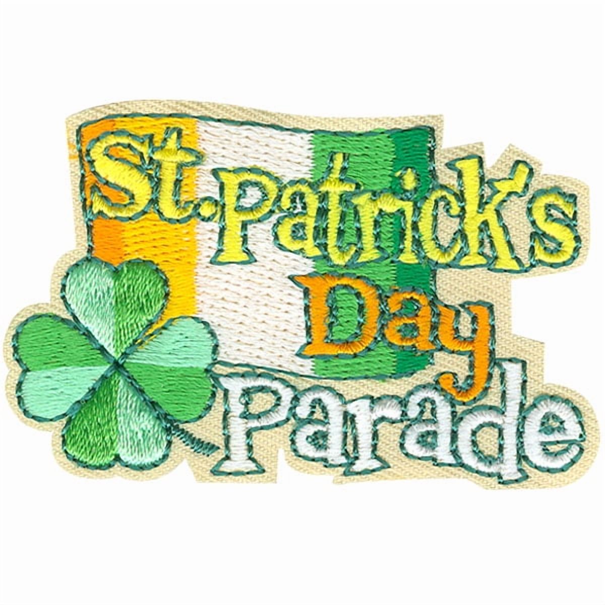 12 pieces 2" Custom Activity Scouts Applique Fun Patches - St. Patrick’s Day Parade Patch 3