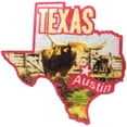 thumbnail image 1 of 12 pieces 2" Custom Activity Scouts Applique Fun Patches - Texas Patch, 1 of 1
