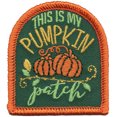 thumbnail image 1 of 12 pieces 2" Custom Activity Scouts Applique Fun Patches - This is My Pumpkin Patch, 1 of 1