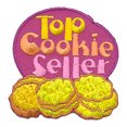 thumbnail image 1 of 12 pieces 2" Custom Activity Scouts Applique Fun Patches - Top Cookie Seller, 1 of 1