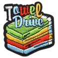 thumbnail image 1 of 12 pieces 2" Custom Activity Scouts Applique Fun Patches - Towel Drive Patch, 1 of 1