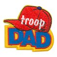 thumbnail image 1 of 12 pieces 2" Custom Activity Scouts Applique Fun Patches - Troop Dad Patch, 1 of 1