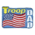 thumbnail image 1 of 12 pieces 2" Custom Activity Scouts Applique Fun Patches - Troop Dad, 1 of 1