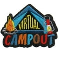 thumbnail image 1 of 12 pieces 2" Custom Activity Scouts Applique Fun Patches - Virtual Campout, 1 of 1