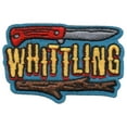 thumbnail image 1 of 12 pieces 2" Custom Activity Scouts Applique Fun Patches - Whittling Patch, 1 of 1