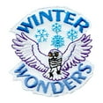 thumbnail image 1 of 12 pieces 2" Custom Activity Scouts Applique Fun Patches - Winter Wonders (Owl), 1 of 1