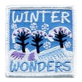 thumbnail image 1 of 12 pieces 2" Custom Activity Scouts Applique Fun Patches - Winter Wonders Patch, 1 of 1