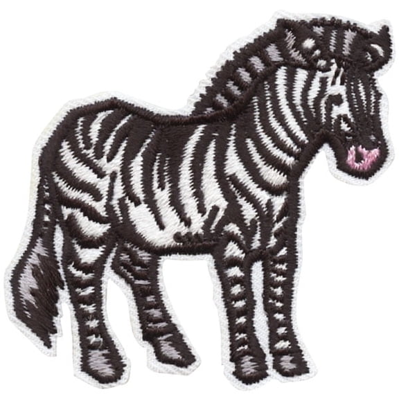 12 pieces 2" Custom Activity Scouts Applique Fun Patches - Zebra Patch