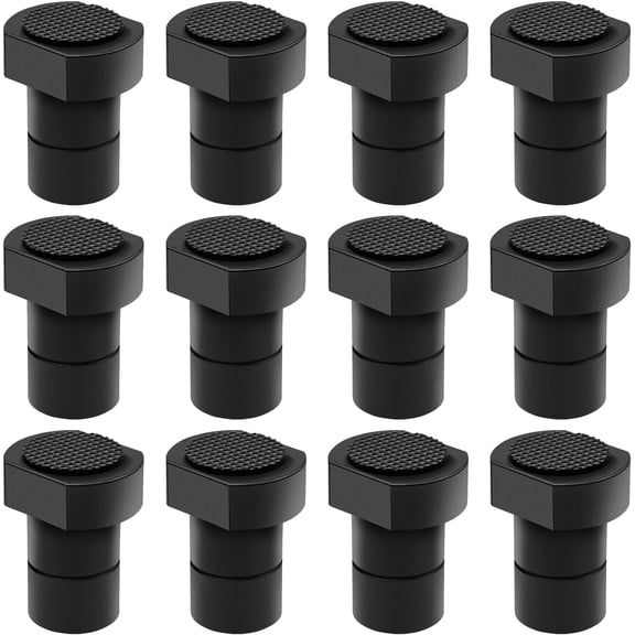 12 pieces of 3/4 inch anti-slip aluminum workbench dogs, workbench accessories, woodwork projects