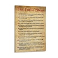 thumbnail image 1 of 12-step Alcoholics Anonymous Quotes Vintage Posters Poster Decorative Painting Canvas Wall Art Living Room Posters Bedroom Painting, 1 of 8