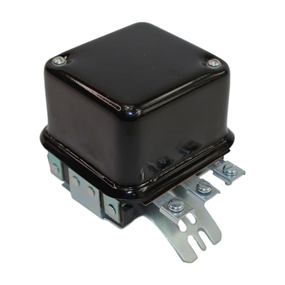12-volt (3 Terminal) Voltage Regulator (Saddle Mount) Fits International John Deere Case Tractor Delco 1118991  Delco 1118792 A20792