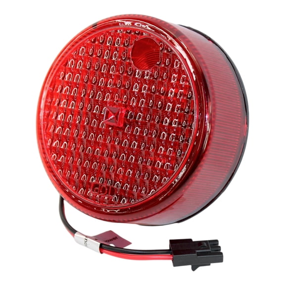 12-volt LED Tail Lamp, round Fits International Tractor 131183C91 48046976