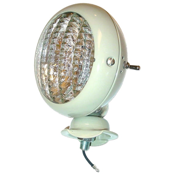 12-volt Work Light Assembly w/ Sealed Beam Lens & On / Off Switch Fits Ford Massey Tractor