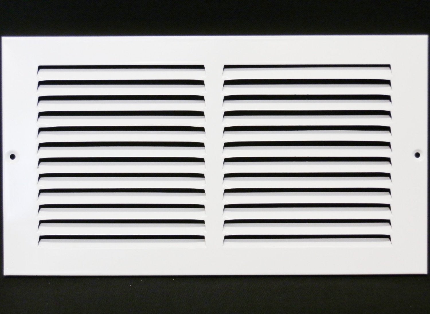 12w X 6h Steel Return Air Grilles Sidewall And Ceiling Hvac Duct Cover White Outer 5181