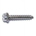 thumbnail image 1 of #12 x 1-1/4" 18-8 Stainless Slotted Hex Sheet Metal Screws SMSHSS-259 (50 pcs.), 1 of 1