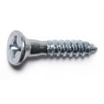thumbnail image 1 of #12 x 1-1/4" Zinc Plated Steel Phillips Flat Head Wood Screws WSFS-392, 1 of 1