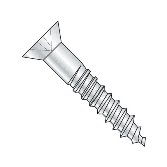 #12 x 1 3/4" Wood Screws / Phillips / Flat Head / Stainless Steel (Quantity: 100 pcs)