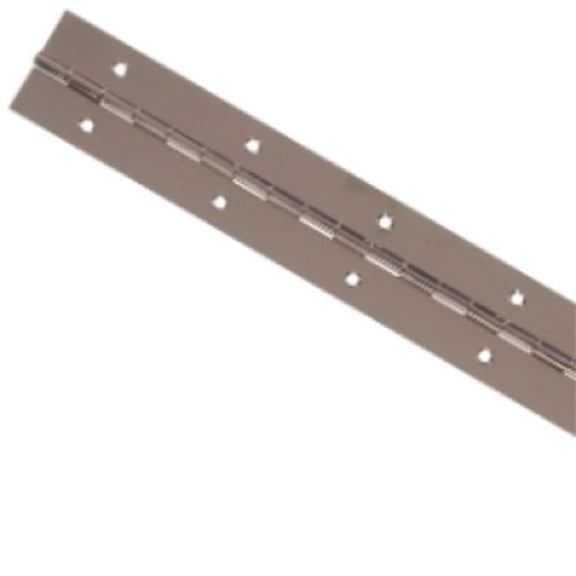 12 x 1.5 in. Continuous Hinge, Nickel