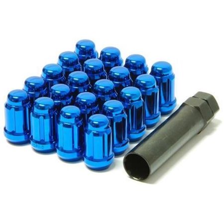 12 x 1.50 Blue Muteki Closed End Lug Nuts