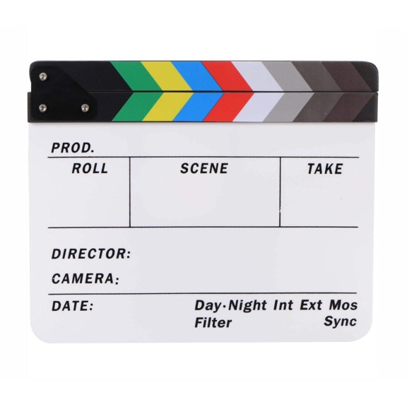 12" x 10" Acrylic Clapboard