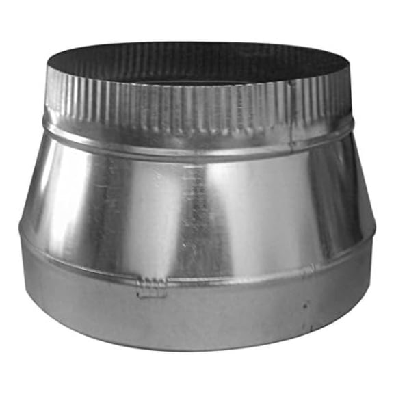 12" x 10" Duct Reducer, Single Wall Galvanized Metal Fitting HVAC