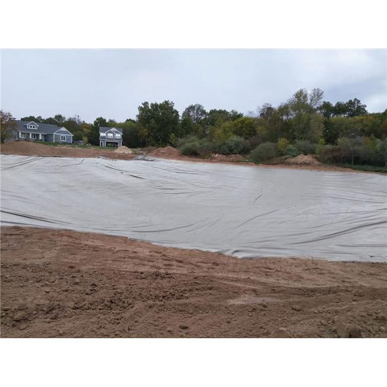 12' x 10' Black PVC UV Stable Pond Liner