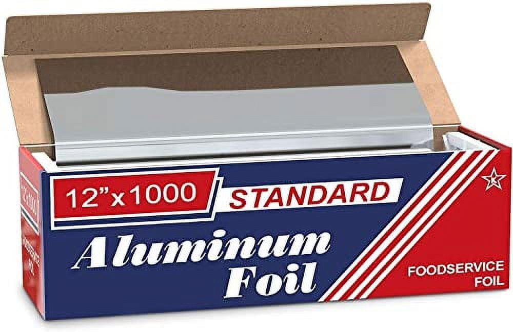 12" x 1000' Food Service Standard Aluminum Foil Roll