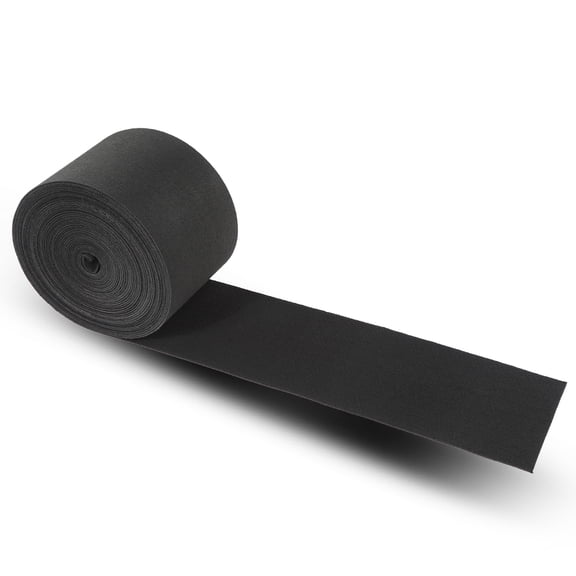 12" x 100ft Ribbed Bunk Carpet Marine Boat Trailer Runners Outdoor Fit for Boat Trailer Runners Black