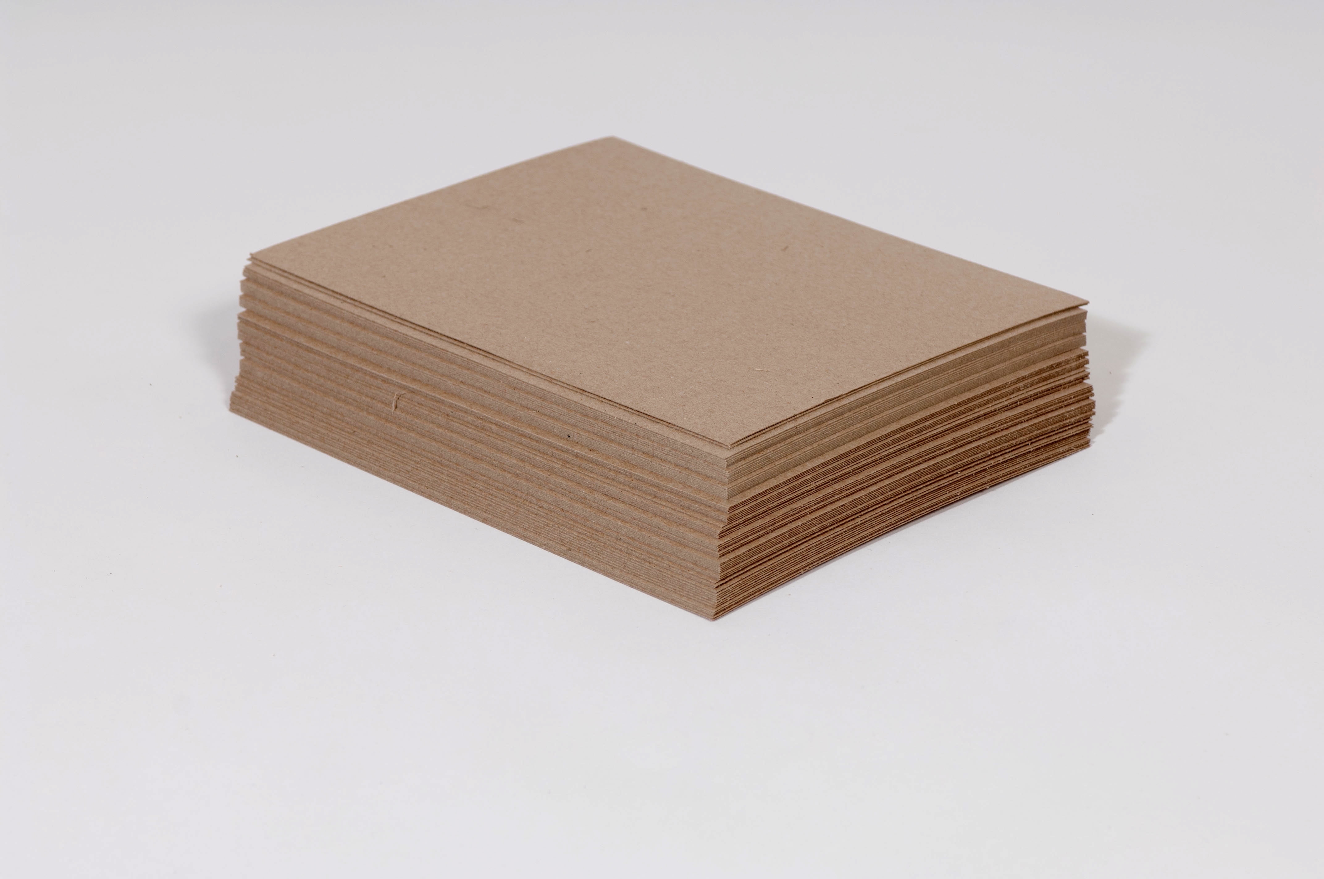 12 x 12 Chipboard Pad 30 pt. Heavy Duty Kraft Multi-purpose 490/CS [Scrapbook album covers, Hand Crafted Boxes]
