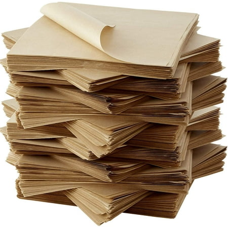 12" x 12" Deli Wrap 2000 Sheets -Kraft Food Wrapping Parchment Paper Sheets
