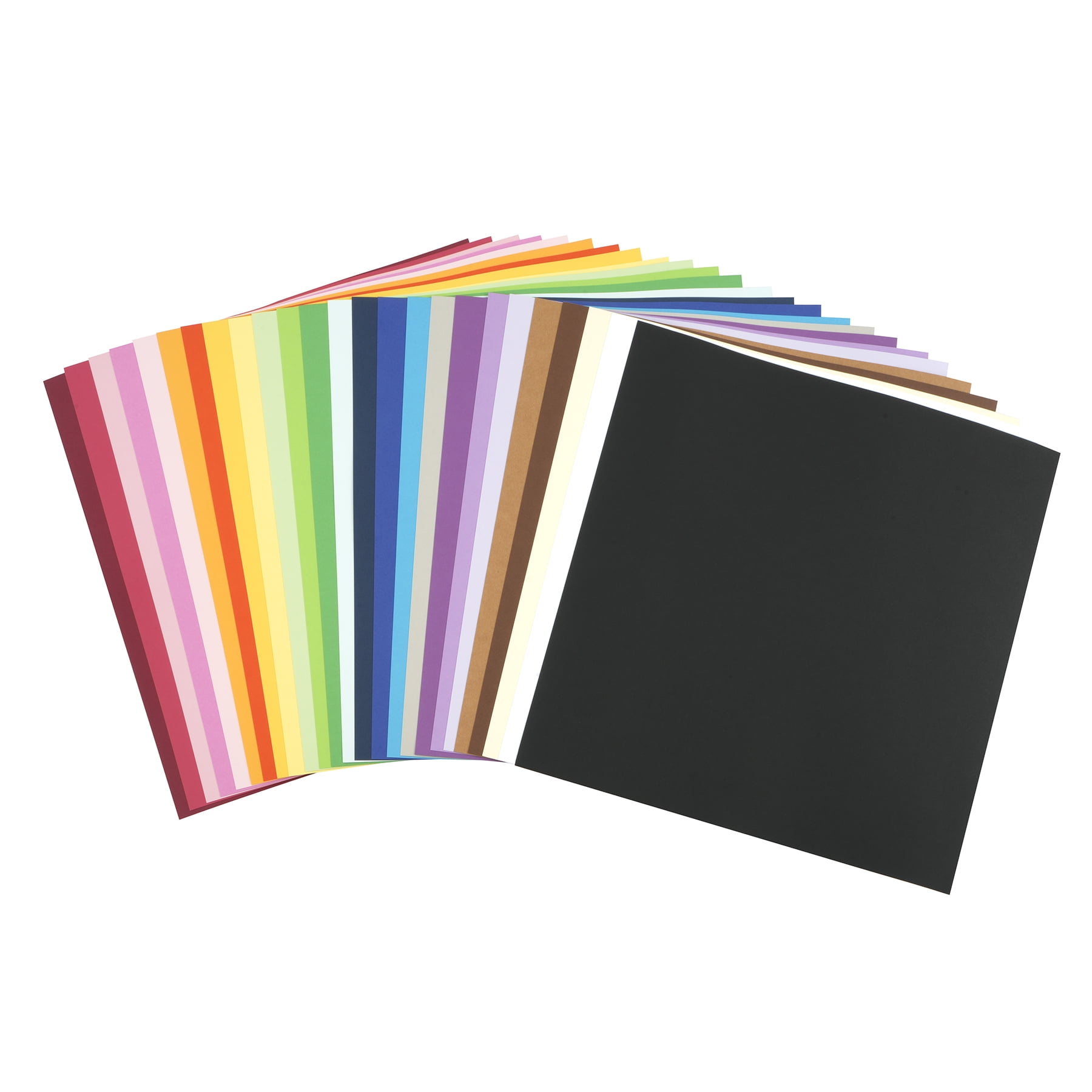 12" x 12" Essentials Cardstock Paper Pack by Recollections – Acid and Lignin Free Paper for Scrapbooks - Arts & Crafts - 12 Pack