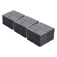 thumbnail image 1 of 12" x 12" Interlocking Deck Tiles 30-Piece Set - Waterproof Checker Pattern Light Gray Flooring for Patio, Balcony & Pool Decks - Durable Outdoor Surface, 1 of 8