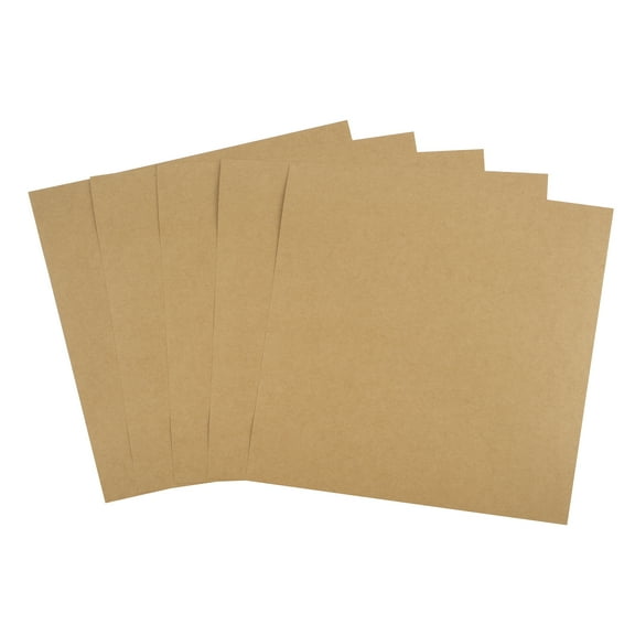 12" x 12" Kraft Cardstock Paper by Recollections - Acid and Lignin Free Paper for Scrapbooks - Arts & Crafts - 100 Sheets