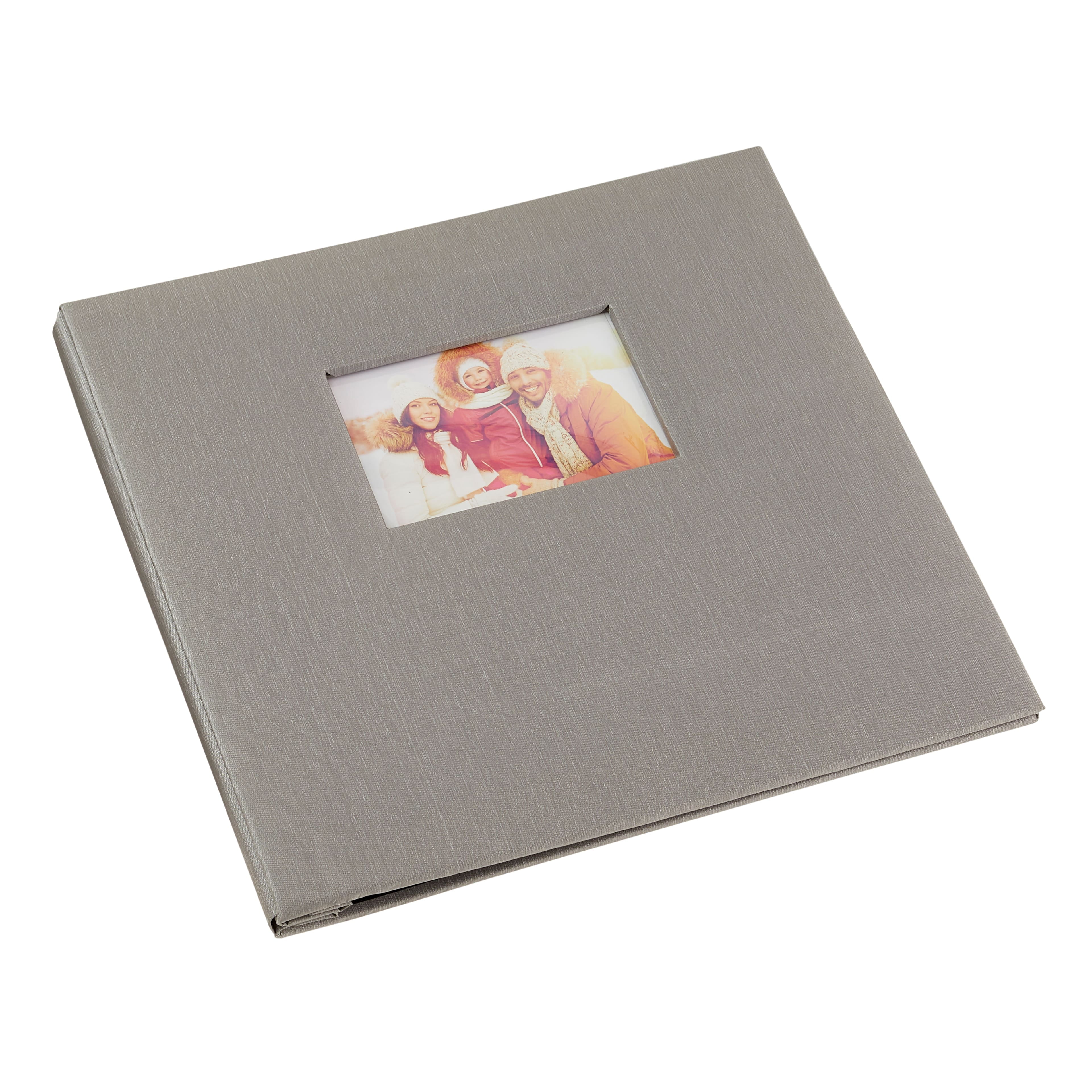 Recollections 12" x 12" Silver Shimmer Scrapbook Album