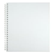 12" x 12" White Spiral Bound Scrapbook Album by Recollections - Durable DIY Memory Book for Photos - Scrapbooking & Keepsakes - 1 Pack