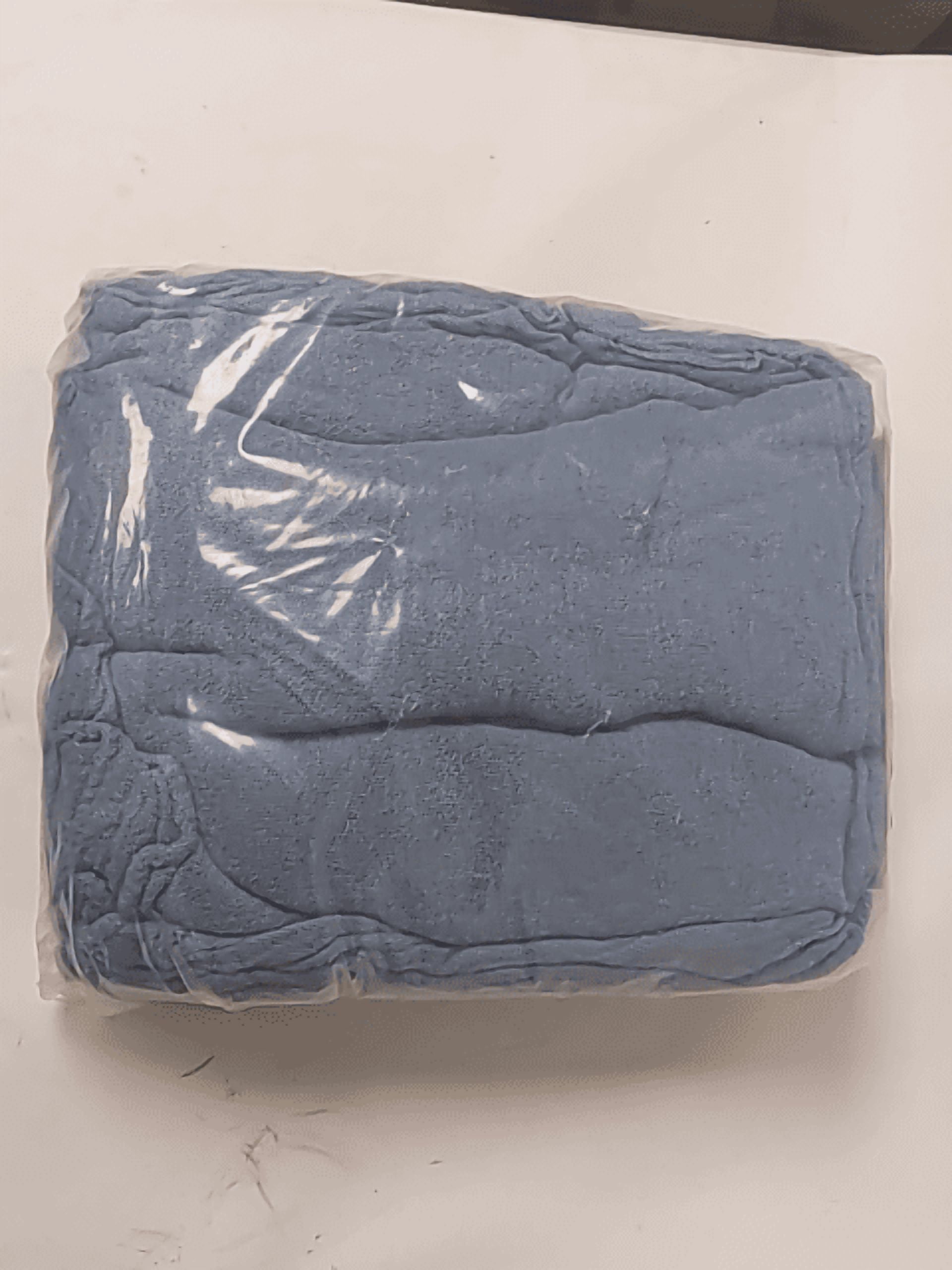 12 x 12 in. Blue Shop Rags - 25 Each - Walmart.com