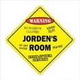 thumbnail image 1 of 12 x 12 in. Crossing Zone Xing Room Sign - Jordens, 1 of 1