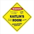 thumbnail image 1 of 12 x 12 in. Crossing Zone Xing Room Sign - Kaitlins, 1 of 1