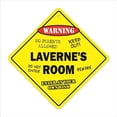 thumbnail image 1 of 12 x 12 in. Crossing Zone Xing Room Sign - Lavernes, 1 of 1