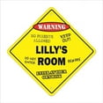 thumbnail image 1 of 12 x 12 in. Crossing Zone Xing Room Sign - Lillys, 1 of 1