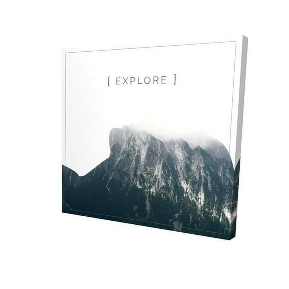 12 x 12 in. Explore-Print on Canvas