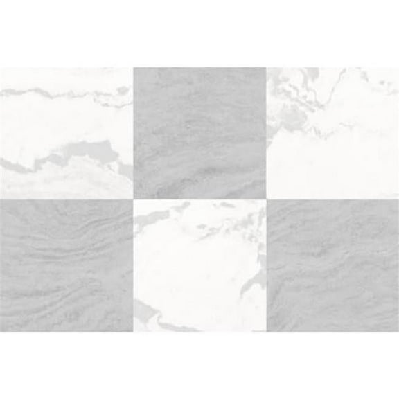 12 x 12 in. Langley Grey Peel & Stick Floor Tiles